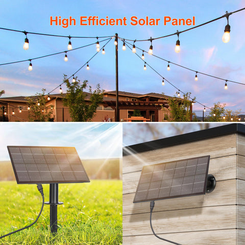 BLIATLUS energy saving lighting ideal for patio and garden gatherings