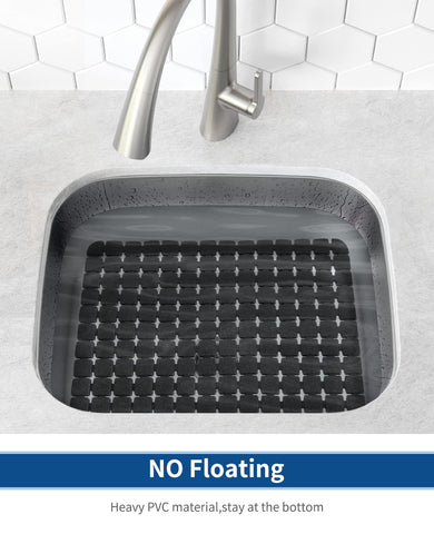 Bligli safe PVC sink mat with low odor for family kitchens.