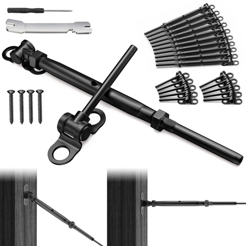 BLIKA cable railing kit toggle end for secure outdoor stair connections
