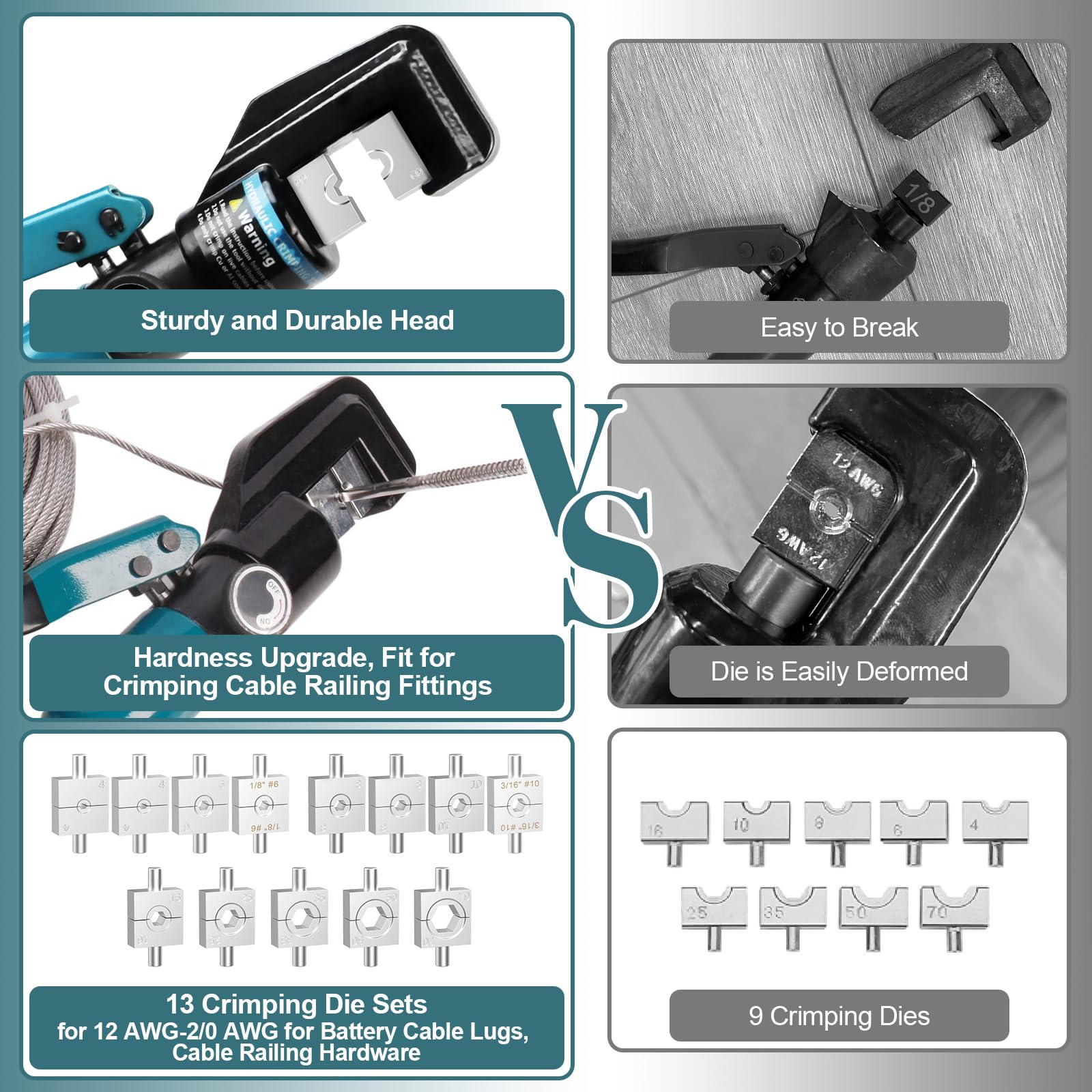 BLIKA vinyl-dipped grip offers comfortable control during use.