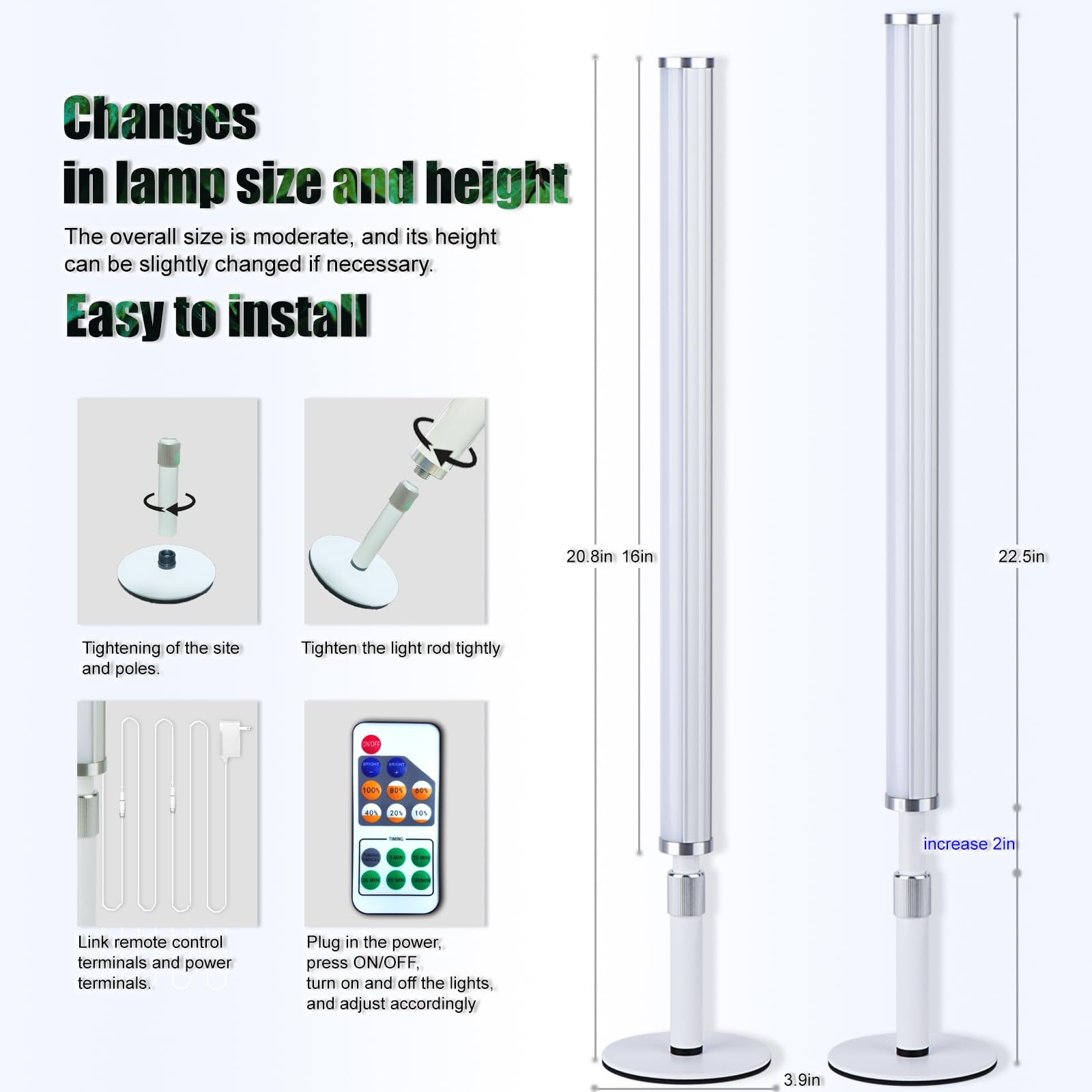 Blikshin RA90 6000K color temperature ensures neutral lighting for makeup.