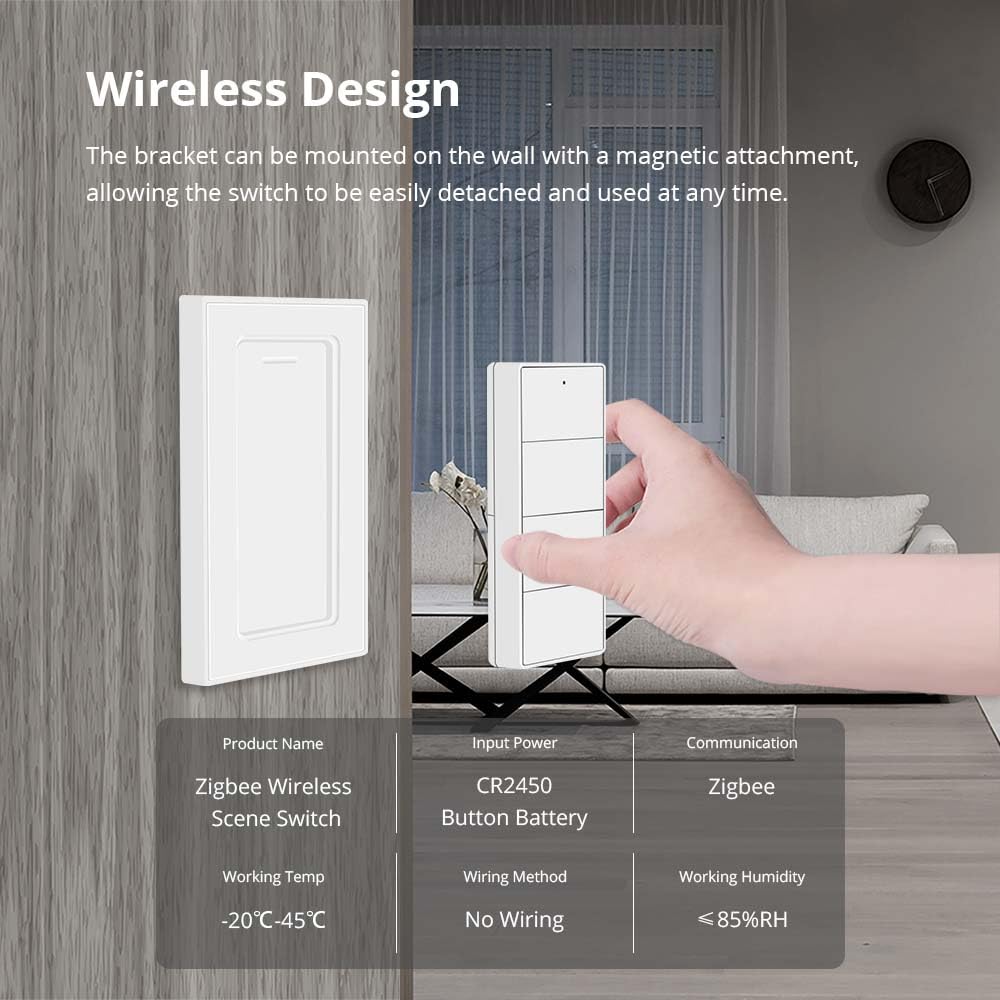 Blindsmart Zigbee hub communication compatible with Tuya gateways.