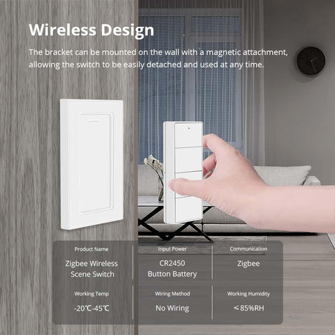 Blindsmart Zigbee hub communication compatible with Tuya gateways.
