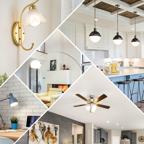 BLINGCOLOR G16.5 globe LED bulb for pendant lights with even, 360° brightness.