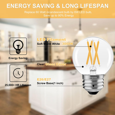 BLINGCOLOR Versatile bulbs fit chandeliers, pendants, and ceiling fixtures beautifully.