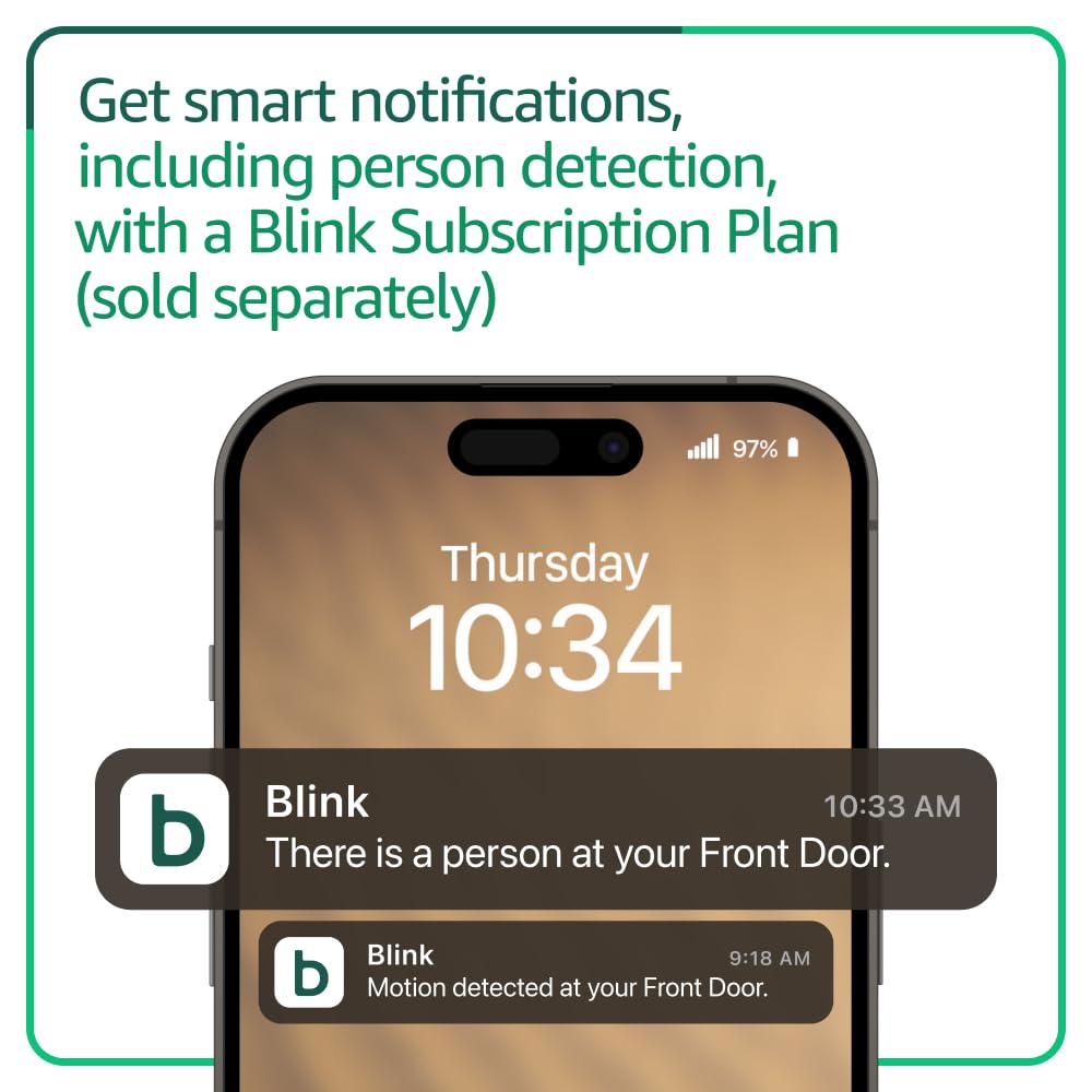 Blink Sync Module Core included for reliable connectivity.