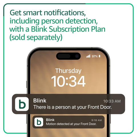 Blink Sync Module Core included for reliable connectivity.