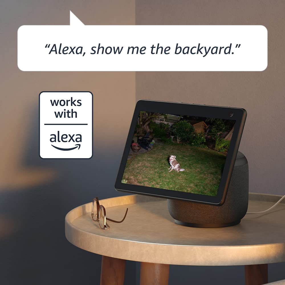 Blink Wired Floodlight Camera built-in siren acts as a deterrent when needed