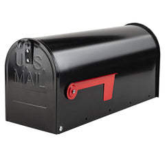 BlissBoard outdoor mailbox in galvanized steel withstands all-weather conditions