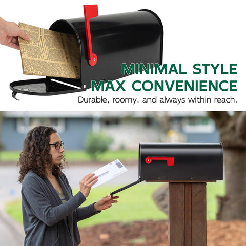 BlissBoard mailbox reinforced corners maintain structure over time