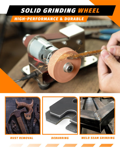 Blissthrill compact stainless-steel build reduces vibration for smoother sanding