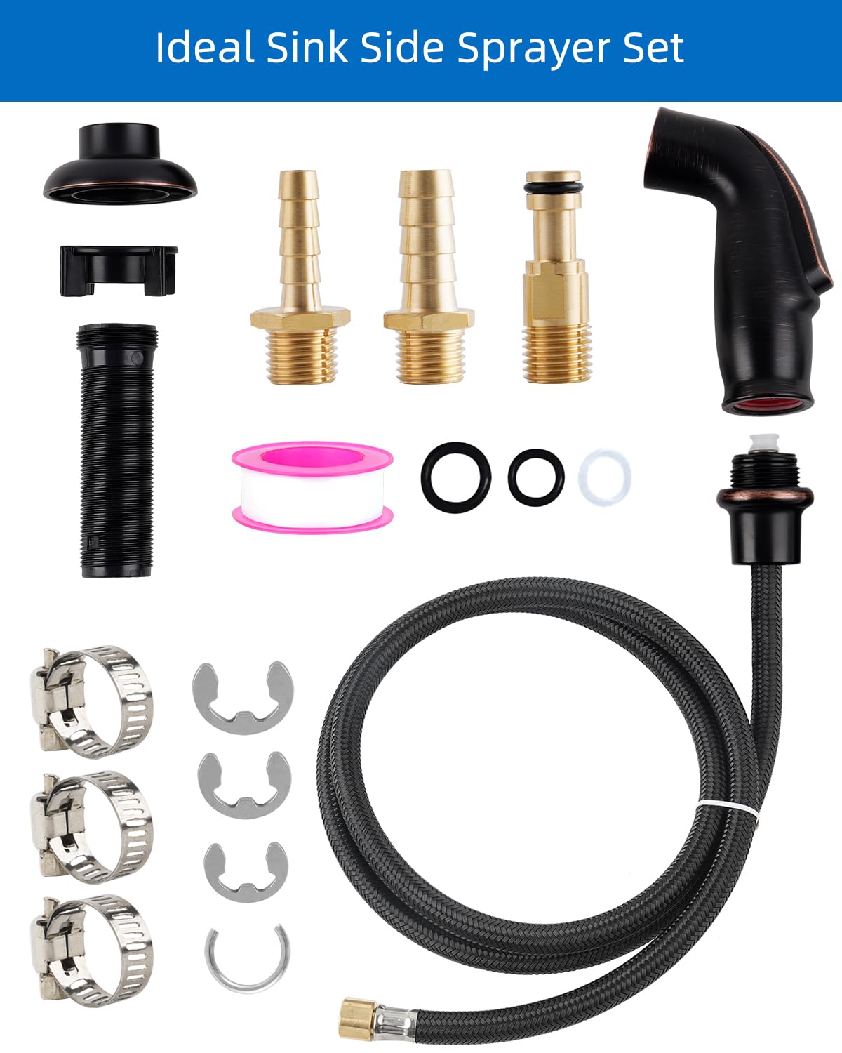 Blissvent oil rubbed bronze finish adds durable style to your sink