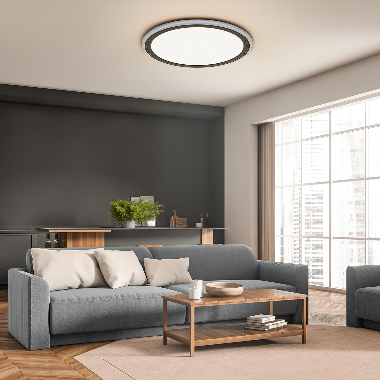 BLNAN 13in room-friendly lighting for bedroom, kitchen, or living areas.