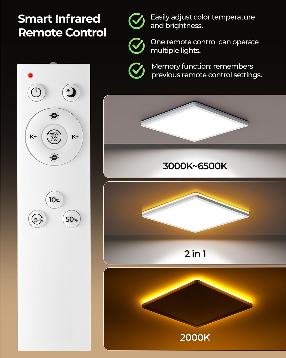 BLNAN night light at 2000K creates a gentle, eye-friendly glow.