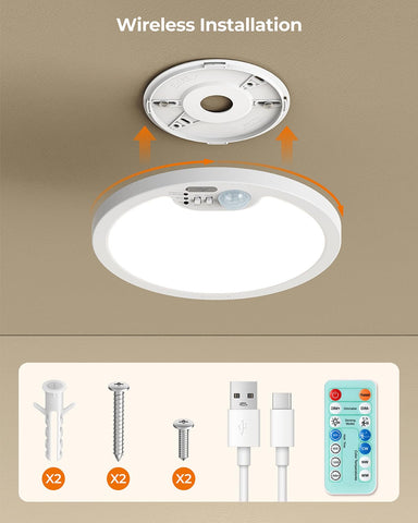 BLNAN quick-install lighting kit requires no wiring or drilling.