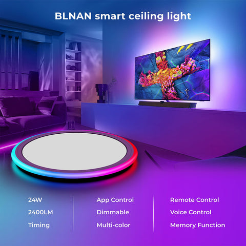 BLNAN remote control use for easy lighting adjustments