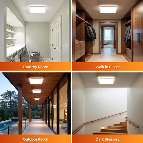 BLNAN wide application areas ideal for closets and hallways.