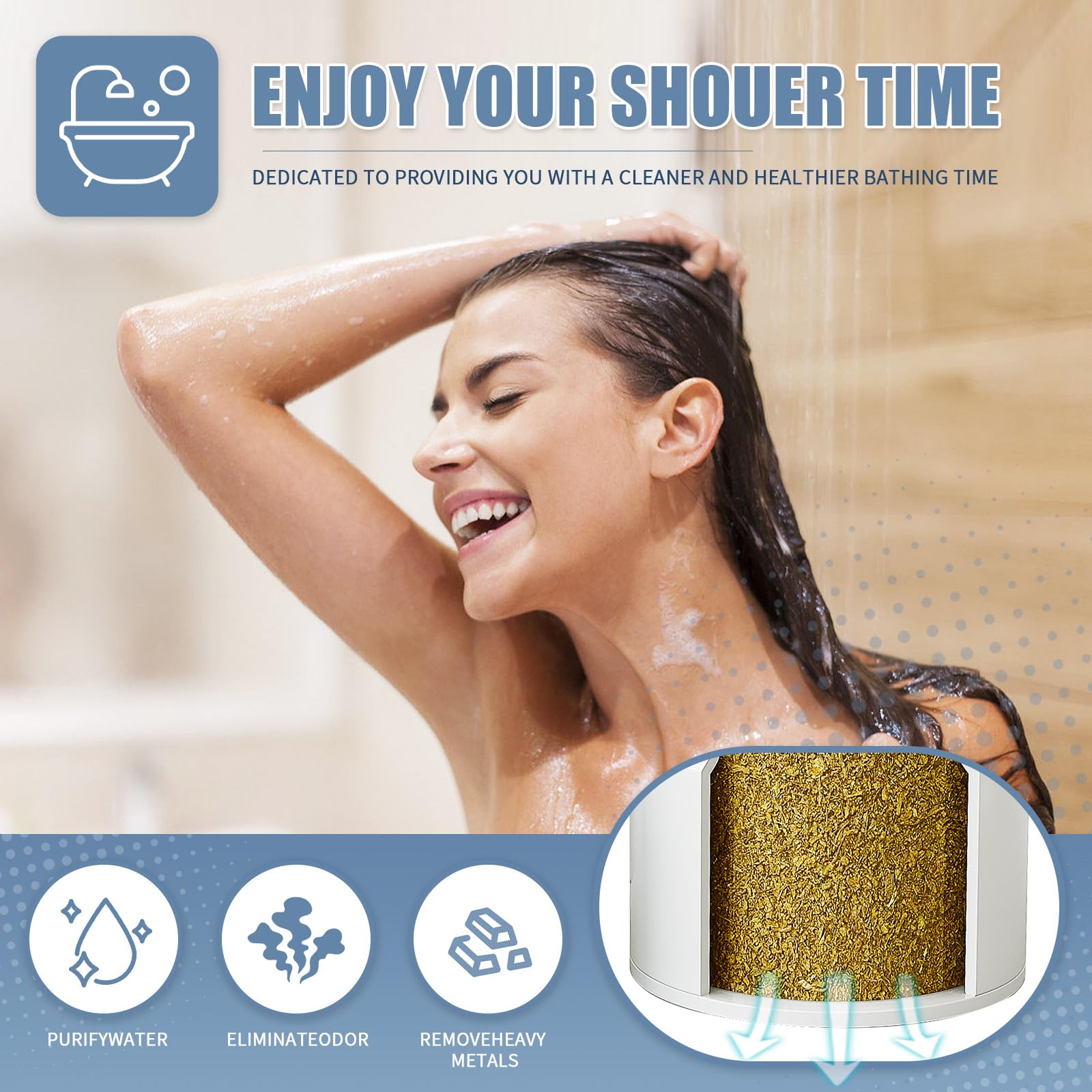 BLOTMS Jolie softened skin and hair after a refreshing shower
