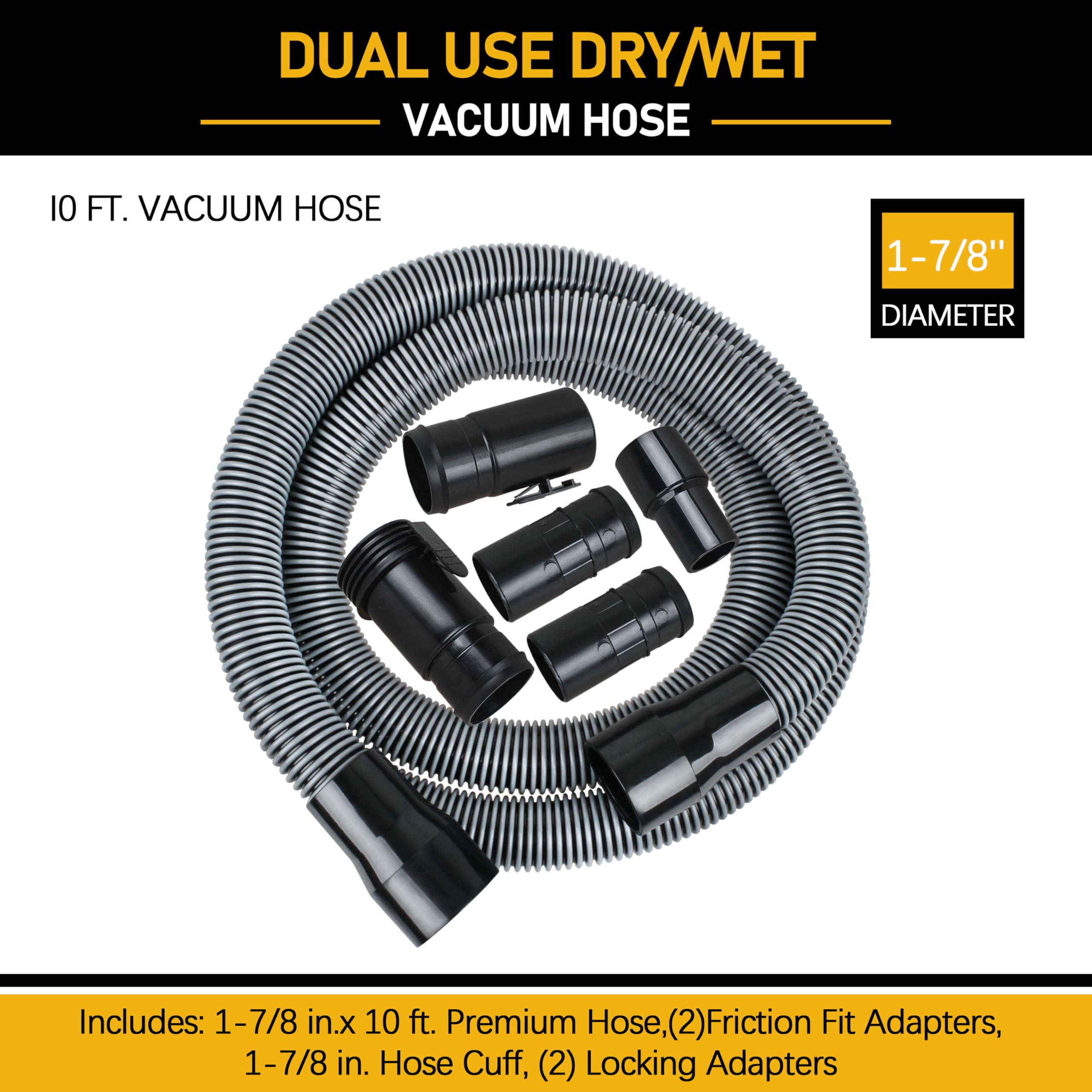 Blrkaui 2-1/2 inch locking adapters for stable fits