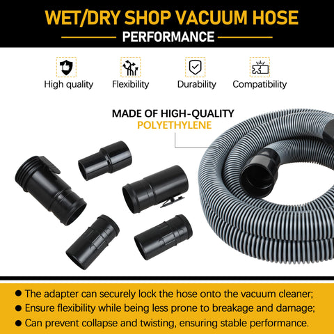 Blrkaui vacuum hose kit ready to install