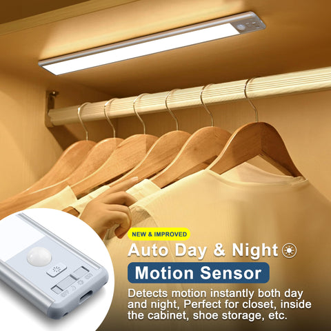 BLS motion-sensor activation detects movement in dim lighting for convenience.