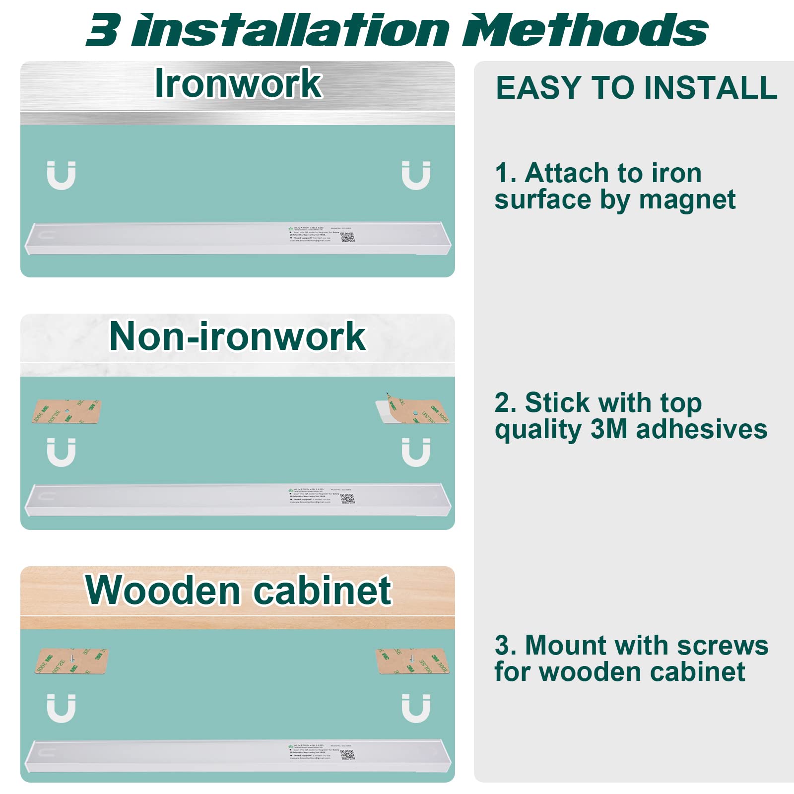 BLS motion sensor auto mode demonstrates hands-free operation.