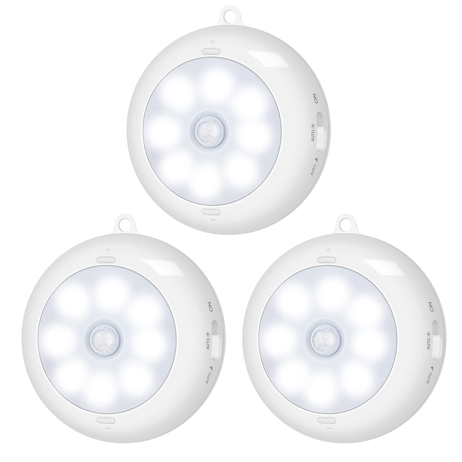 BLS motion sensor light closet ambient – cordless brightness for easy night visibility.