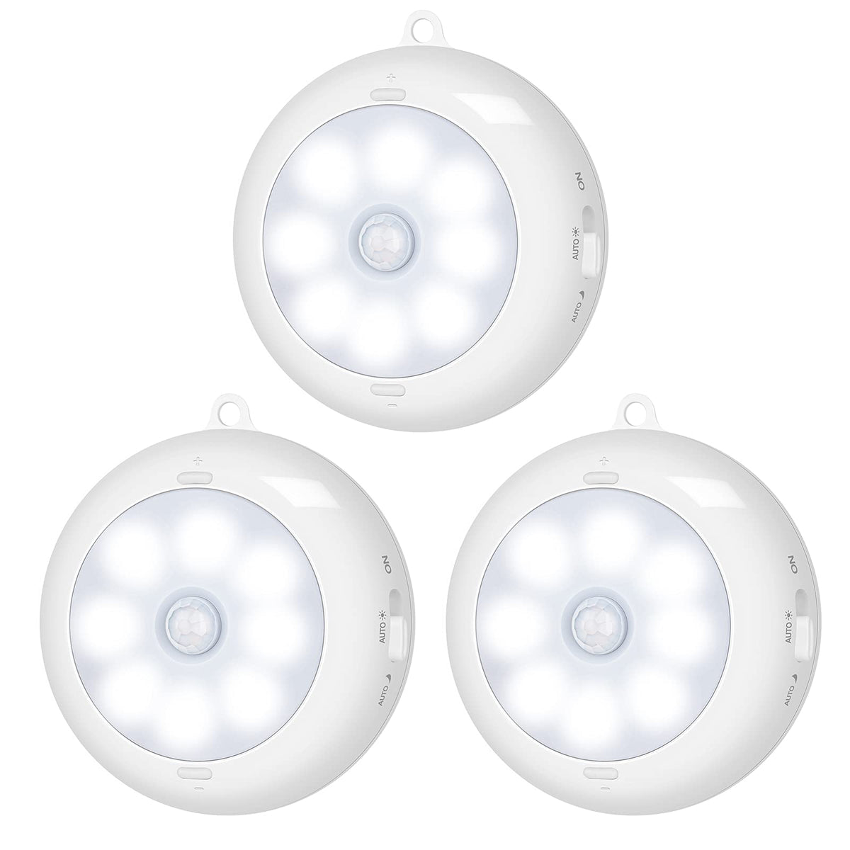 BLS motion sensor light closet ambient – cordless brightness for easy night visibility.