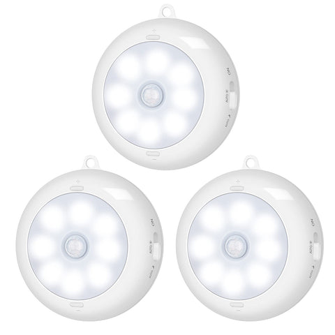 BLS motion sensor light closet ambient – cordless brightness for easy night visibility.