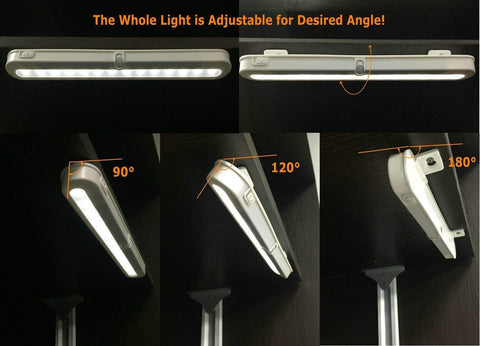 BLS T01L auto mode lights when nearby and fades after exit.