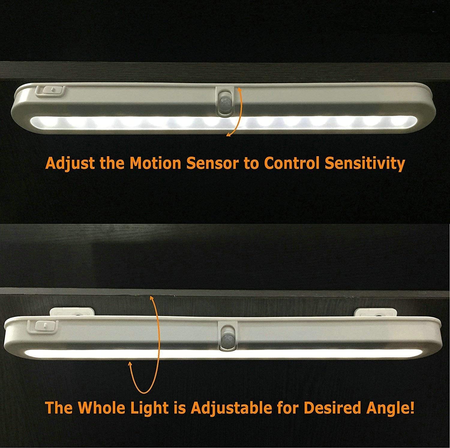 BLS T01L beam swivel targets shelves and corners precisely.
