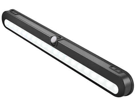 BLS T01LB LED closet light with a 14-inch panel for bright cabinet lighting.