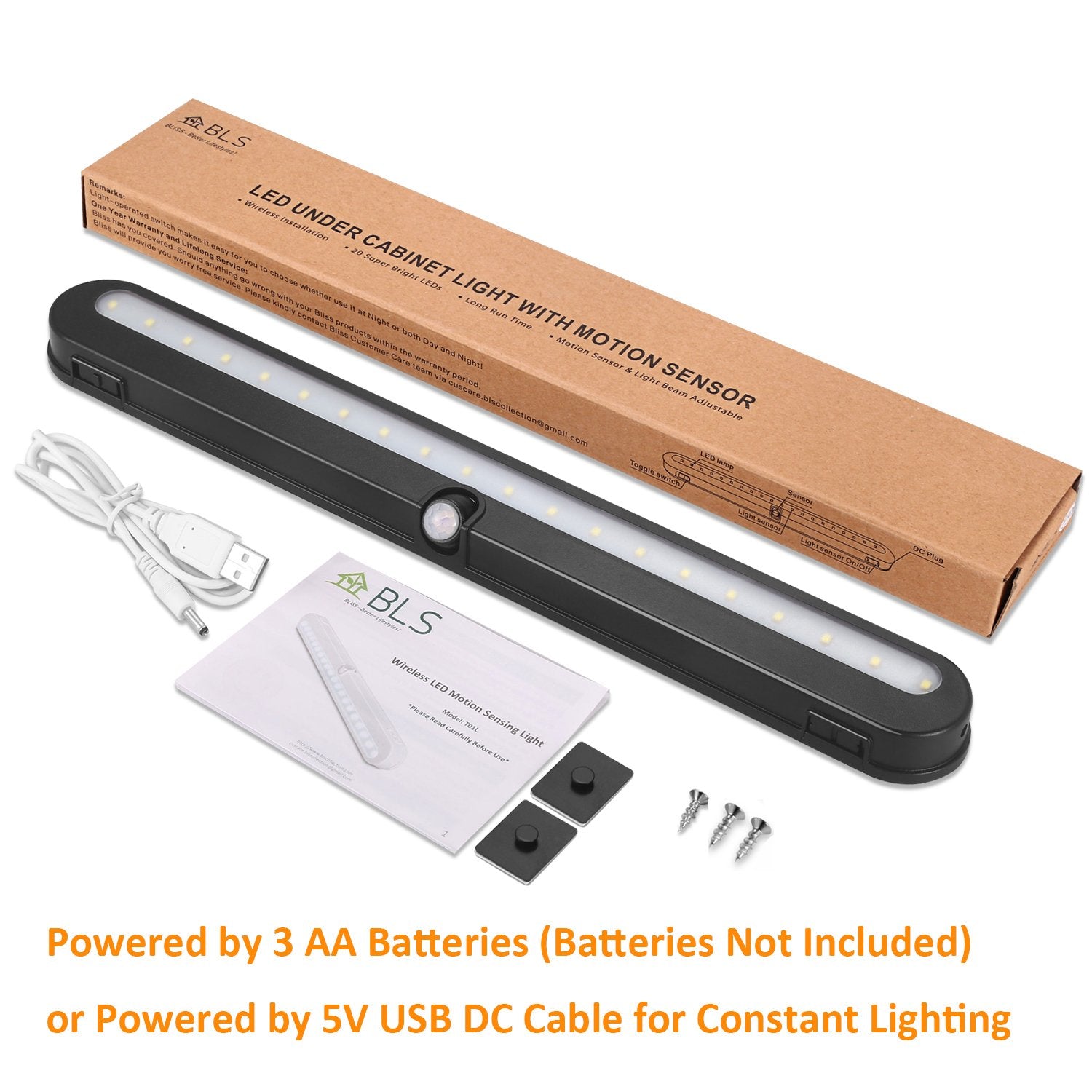 BLS T01LB swivel beam design for horizontal or vertical mounting.