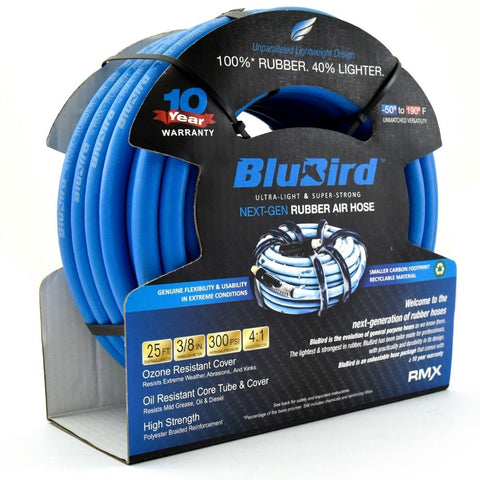 BLUBIRD BB3825 lay-flat design reduces tangles and improves storage efficiency.