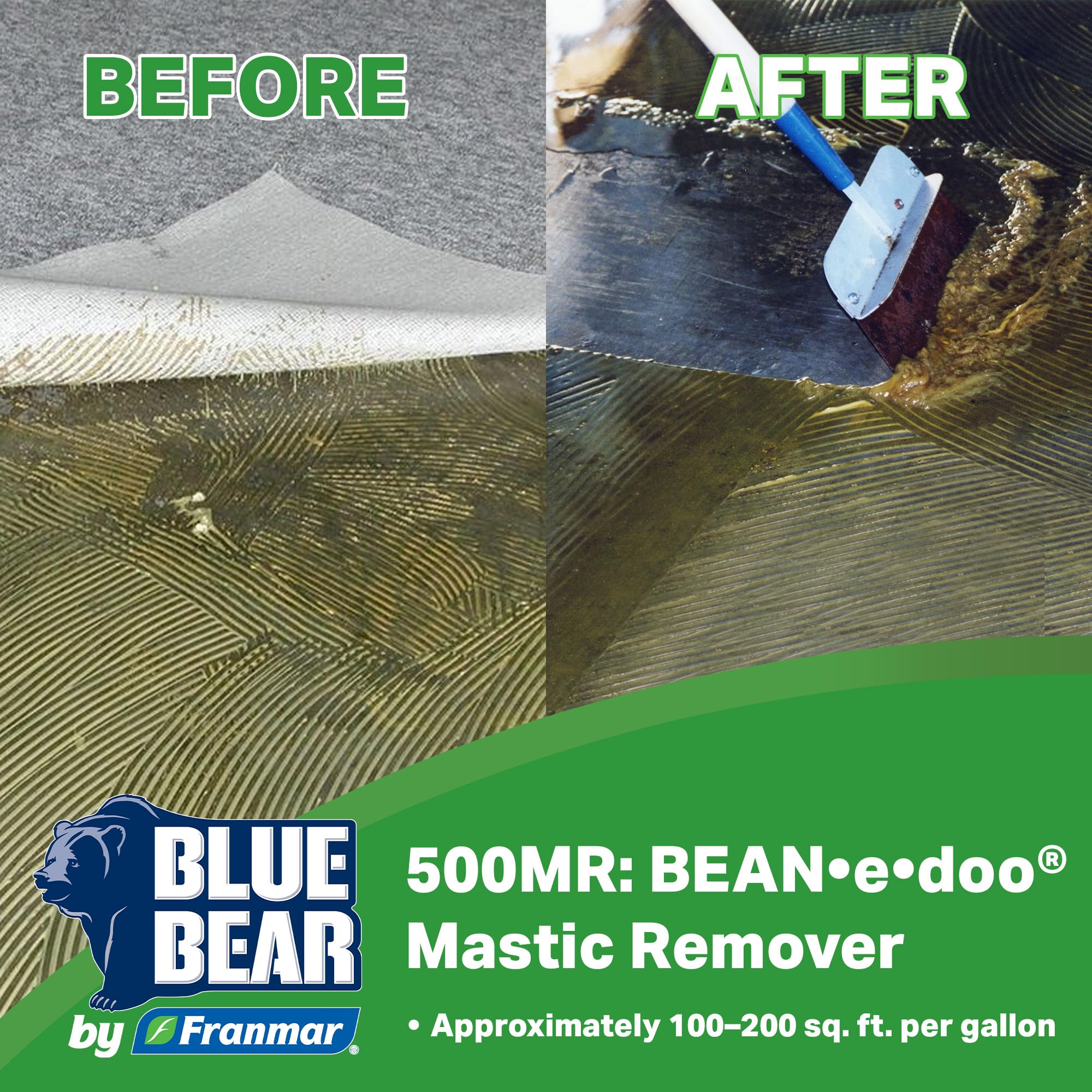 Blue Bear 500MR application demonstrates safe, low-odor use in occupied spaces.