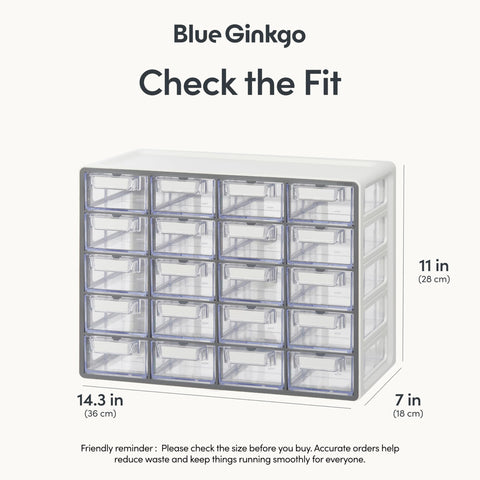 Blue Ginkgo stackable cabinet assembly for space-saving organization in busy workspaces.