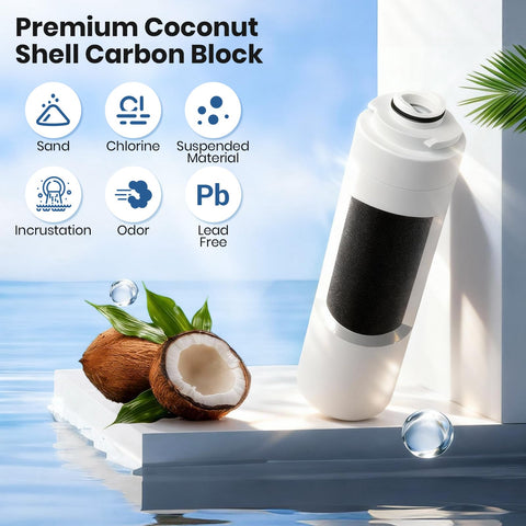 Bluearks high-capacity 3000-gallon filter promises long life for families.