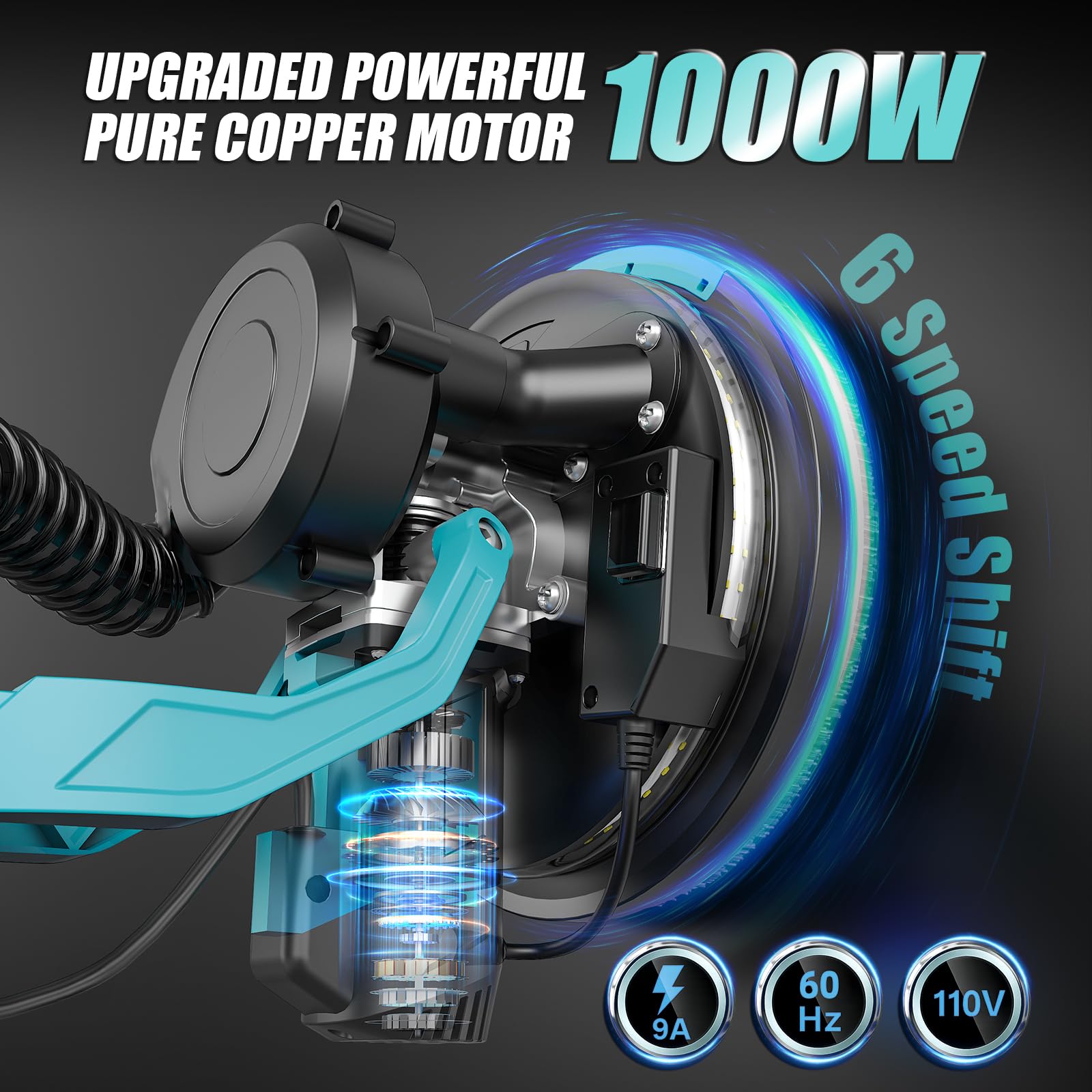Bluebow dust-collection system demonstrates efficient vacuum extraction for cleaner workspace.