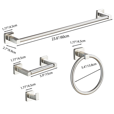 Bluebyrne brushed nickel close-up highlights durable finish and subtle texture.