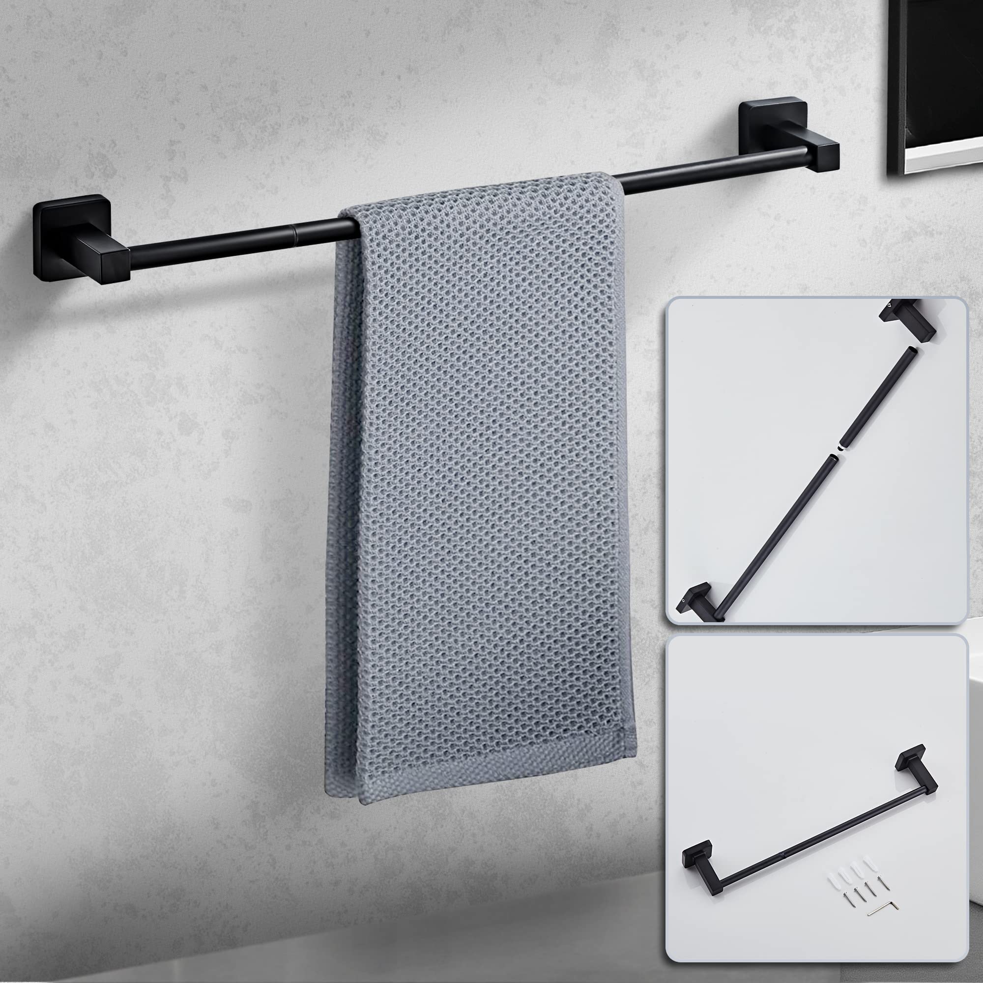 Bluebyrne toilet paper holder close-up demonstrates easy access and rustproof steel.