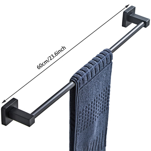 Bluebyrne towel ring close-up shows clean lines and reliable grip for towels.