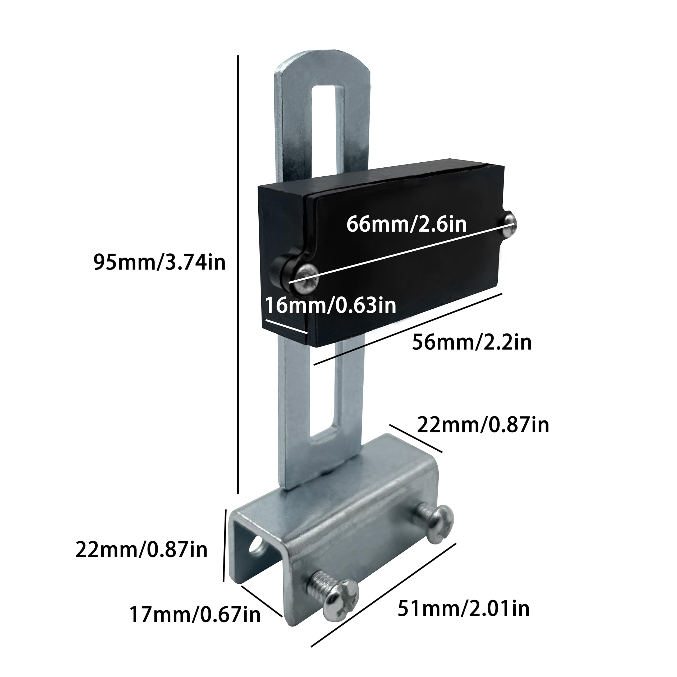BlueDex magnet closeup showing reinforced nylon and metal core