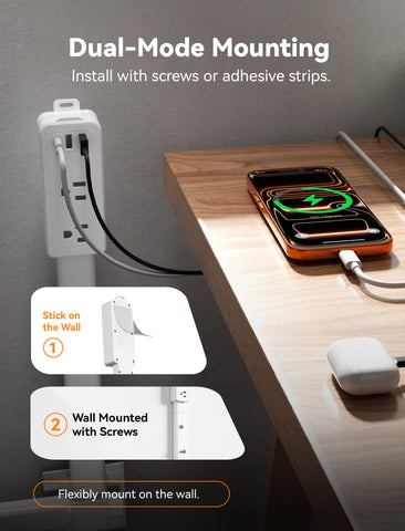 Blueera USB-C and USB-A ports enable simultaneous charging