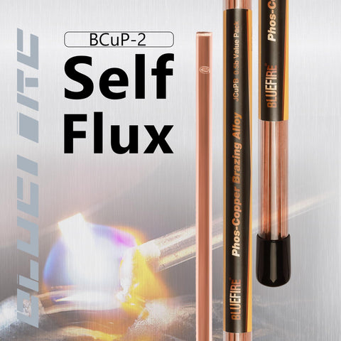 BlueFire BCuP-2 14-inch rods ready for copper-to-copper joints.