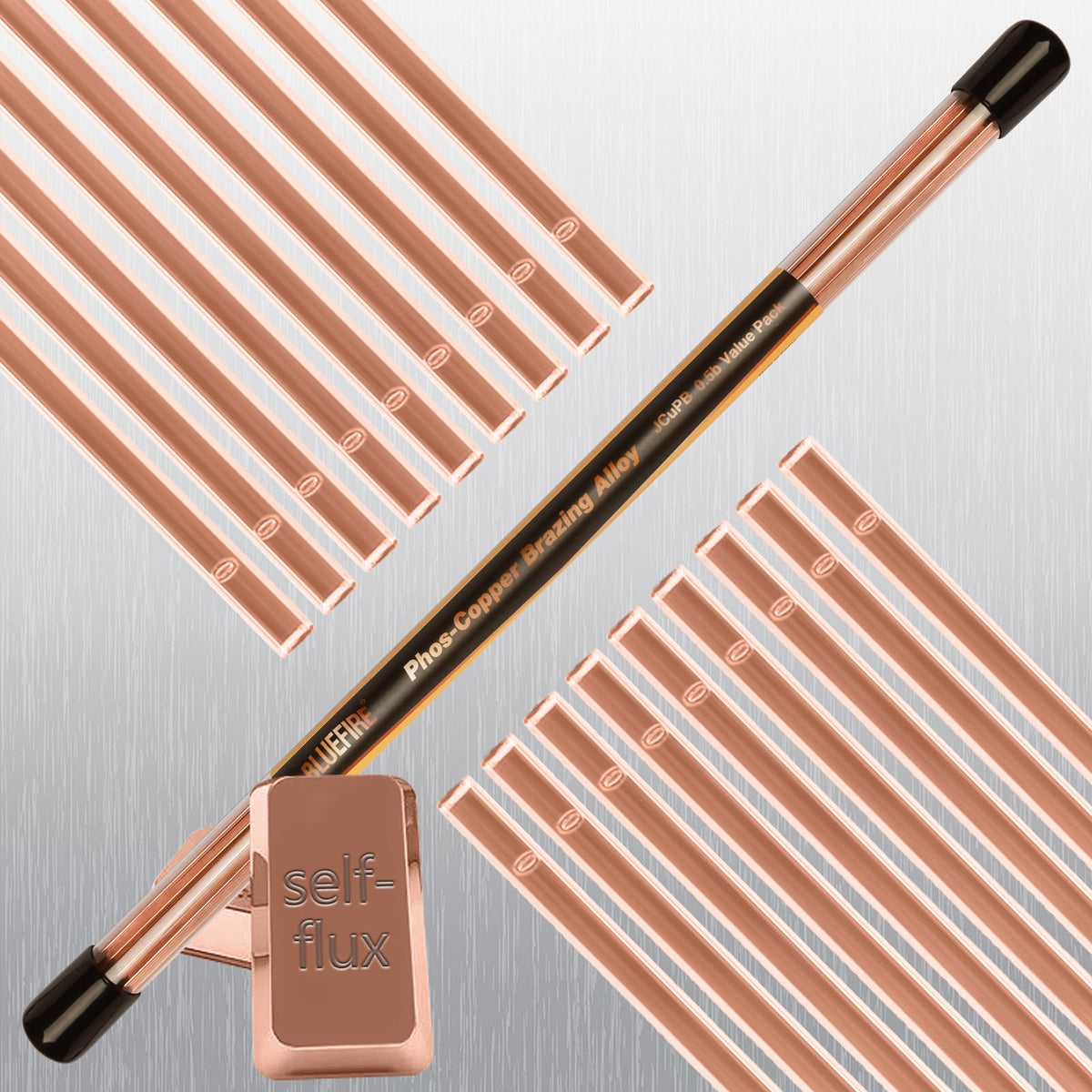 BlueFire BCuP-2 21 sticks in a tube for easy brazing tasks.