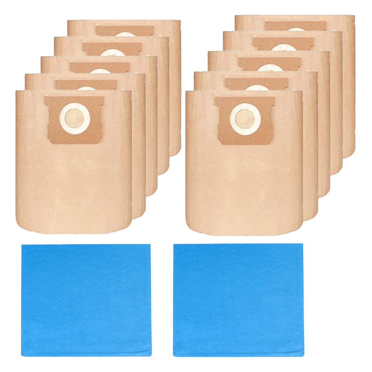 Bluemorpho 19-3100 disposable bags for Stanley vacuums capture fine dust.
