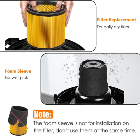 Bluemorpho VacMaster fitment check showing universal compatibility for 5-20 gallon vacuums