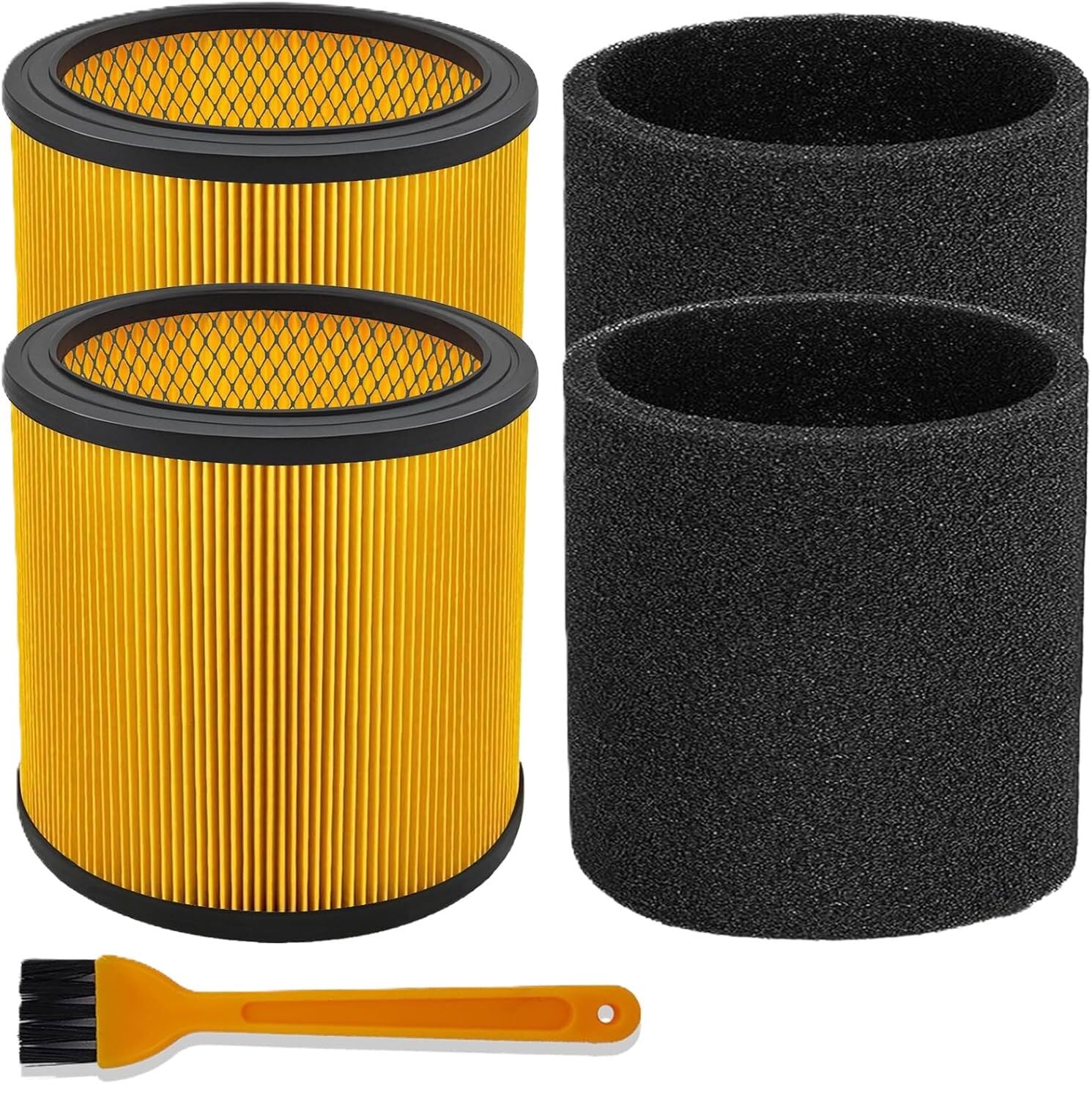 Bluemorpho VacMaster VCFS 2-pack front view for quick replacement during heavy cleanup