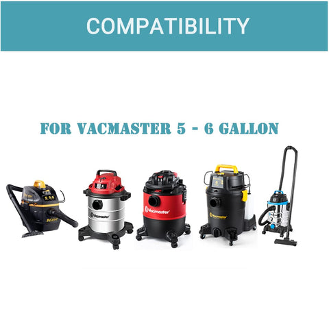 Bluemorpho VDBS fits VacMaster 5-6 gal vacuums for wet and dry use