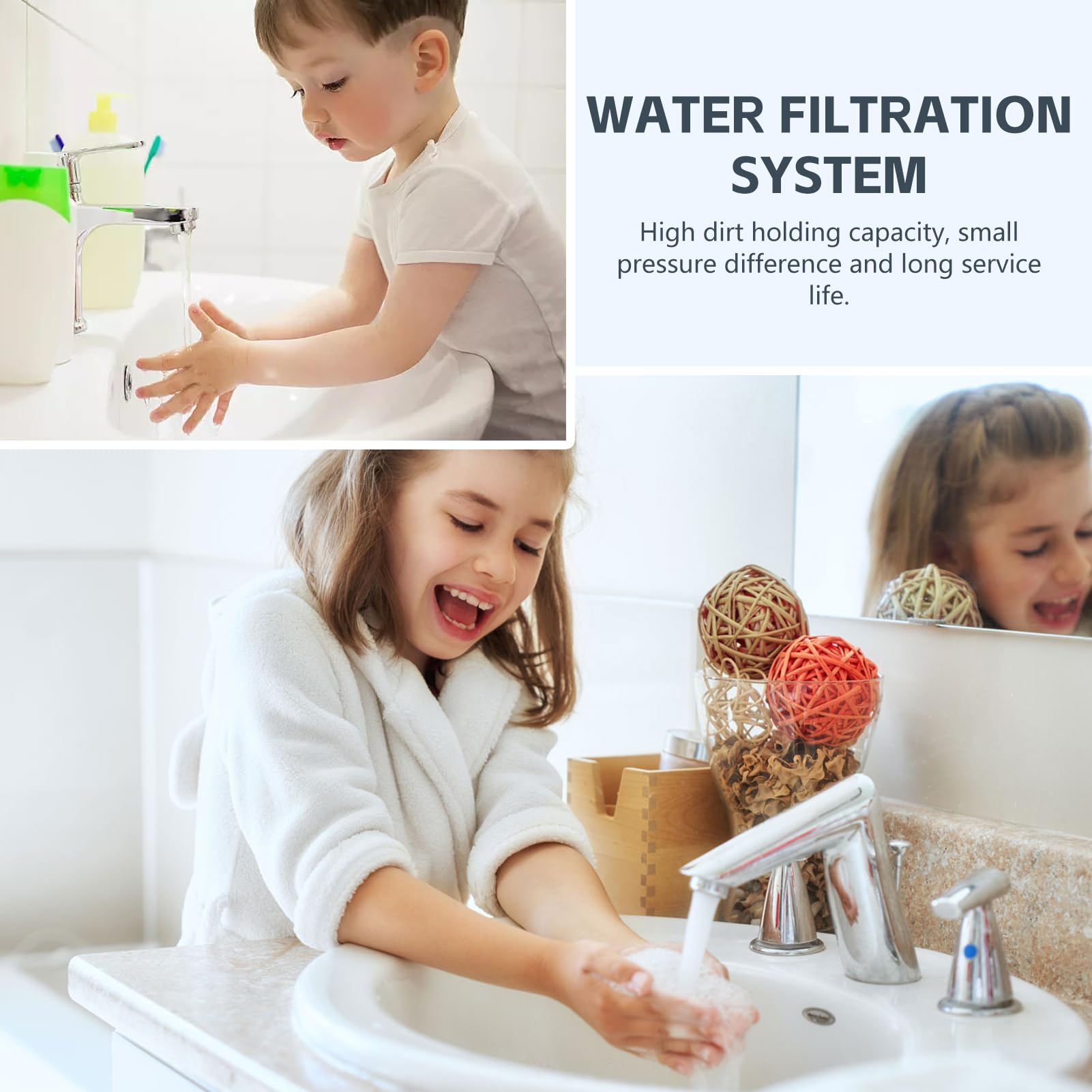 BLUERISE individually wrapped sediment filter for freshness and stocking.